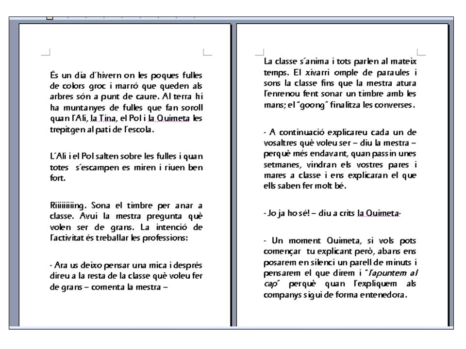 Fragment del conte: El regal de l'estrella de Nadal de Rosa López #PasionConTinta, #Comunicacio #Marketing #Literatura