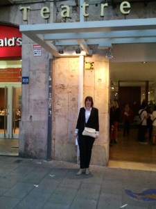 Teatre Metropol de Tarragona. El feedback de l'escriptor són les sensacions de Rosa López en situacions on ha participat amb els seus escrits. #PasionConTinta #Comunicacio #Literatura #Marketing