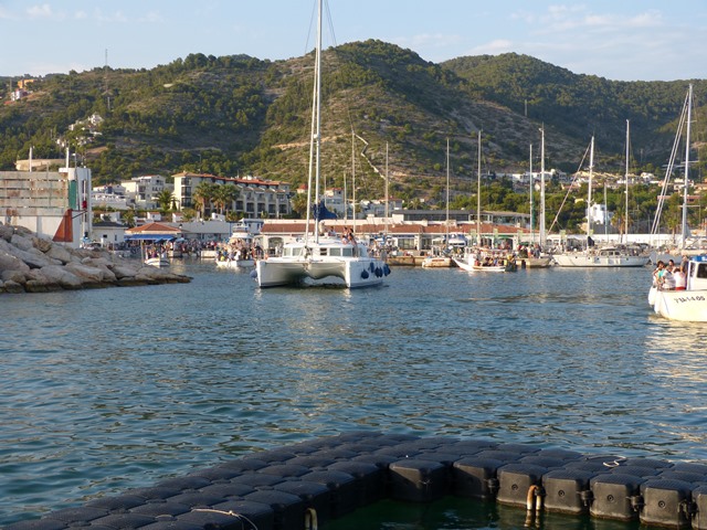 Rosa López #PasionConTinta finalista al Port d'Aiguadolç a Sitges 2013 #Comunicacio #Marketing #Literatura Vista del port