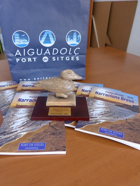 Rosa López #PasionConTinta finalista al Port d'Aiguadolç a Sitges 2013 #Comunicacio #Marketing #Literatura Llibres Narracions Breus