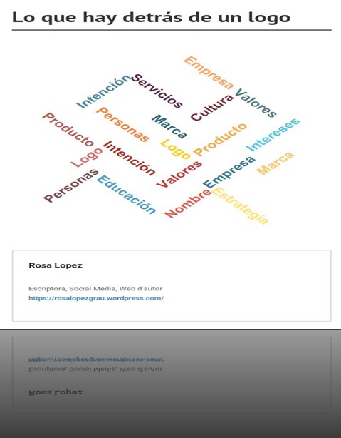 Detras de un Logo imatge del post de Rosa López #PasionConTinta #comunicacio