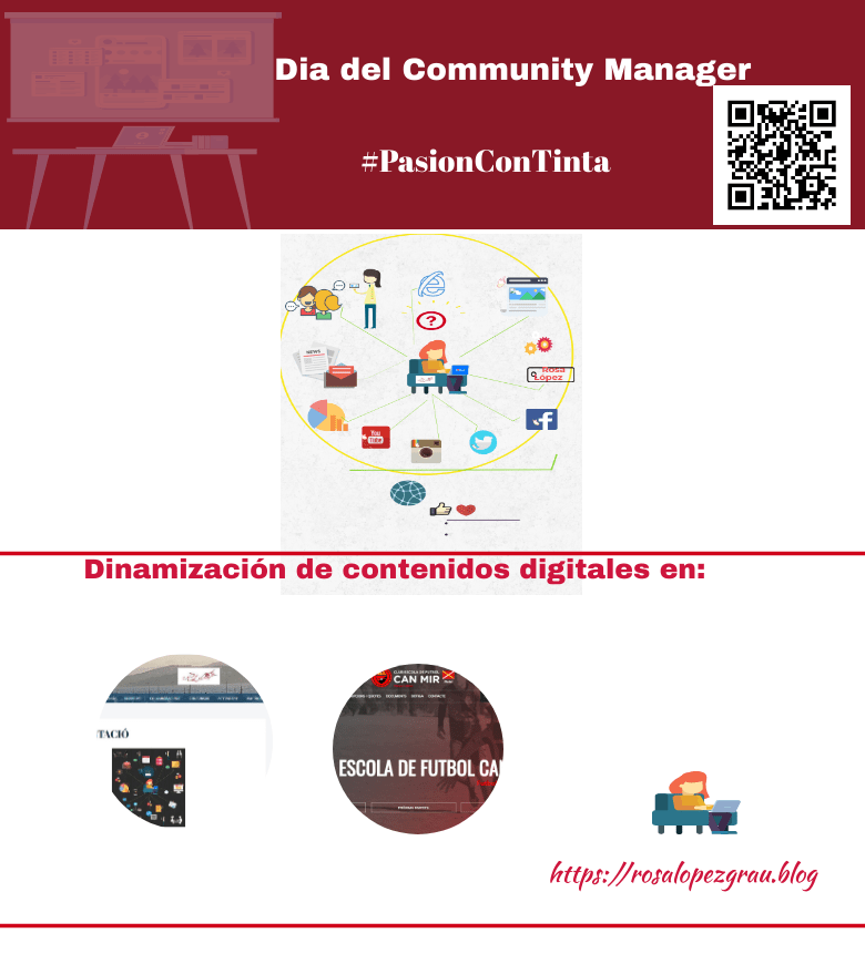 Infografia Dia del Community Manager 2021 #PasionConTinta #Comunicacio #Marketing