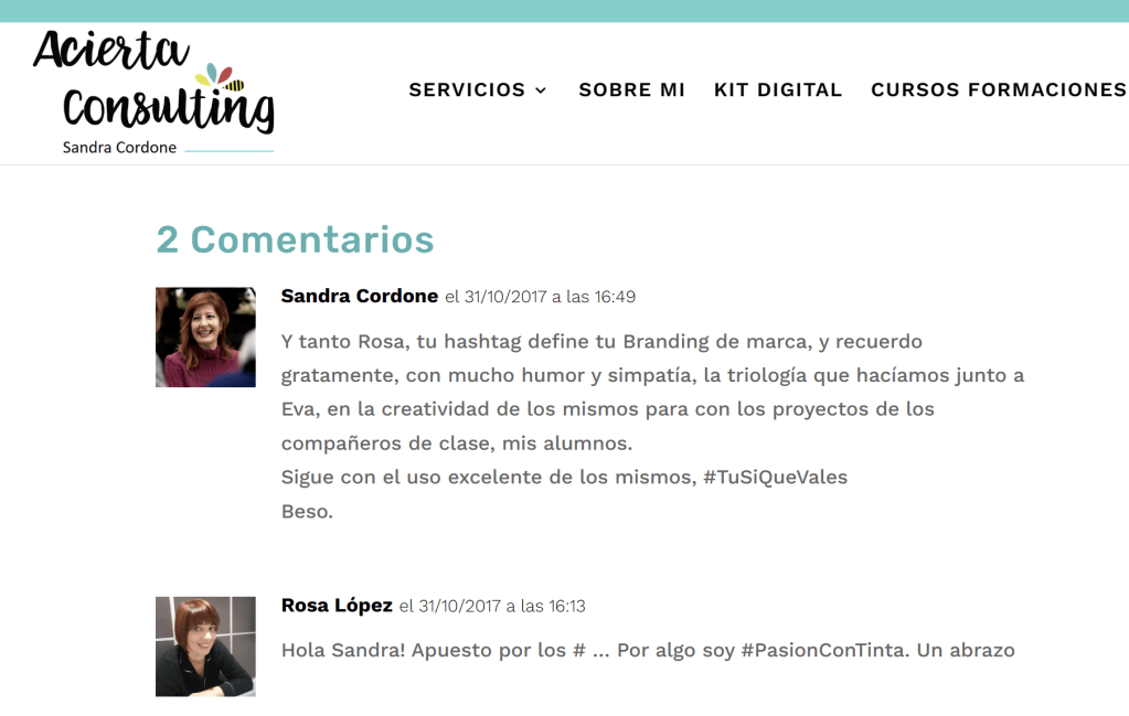 El hashtag #PasionConTinta defineix la meva marca; és a dir és el Branding de Rosa López, Comunicació, Marketing i Literatura.