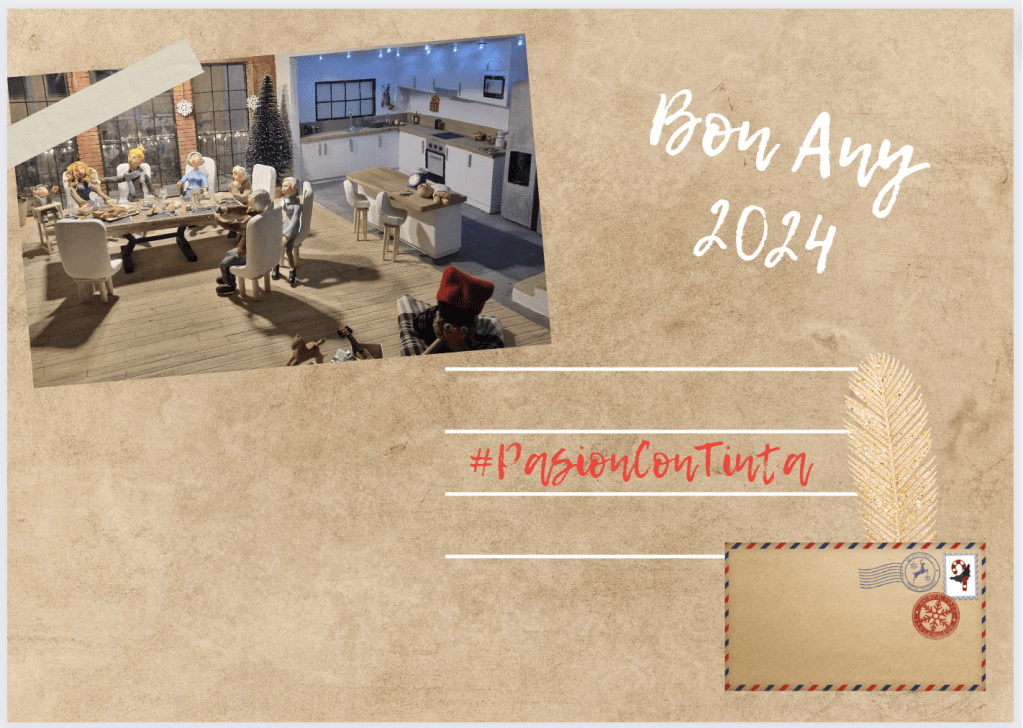 Postal _Exposició Diorames 2023 Camins de Pessebre de l'Associació Pessebristes de Rubí.
#PasionConTinta #Comunicacio #Marketing #Literatura