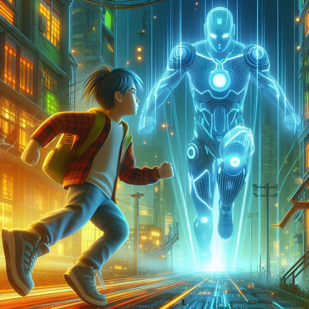 IMATGE CREADA A PARTIR DEL TEXT CREAT PER LA IA post actualitat i notícies on parlem dels primers contactes amb la Intel·ligència Artificial. Llegeix a la web Rosa López #Comunicacio #Marketing #Literatura