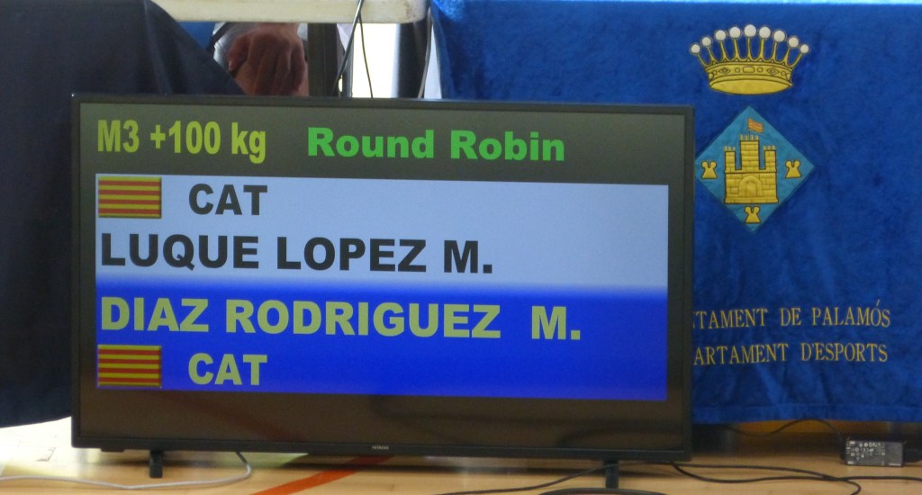 Miquel Luque bronze en la Copa d'Espanya en la categoria veterans + de 100 kilos Marcador #Judo #MiquelLuque #CopaEspañaVeteranos #RubiEsport #PasionConTinta #Comunicació #Marketing