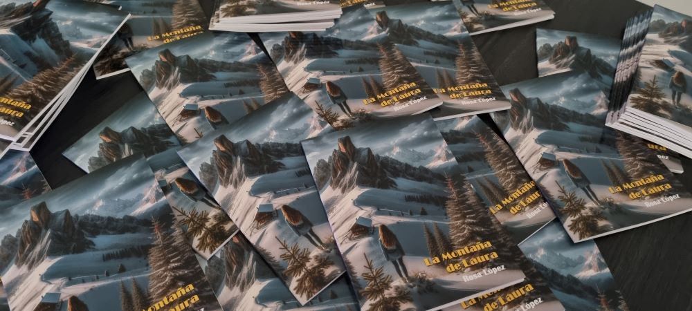 Primers exemplars del  conte infantil titulat La Montaña de Laura. Aconsegueix un exemplar i col·labora amb la FQ. #PasionConTinta #Comunicacio #Marketing #Literatura 2024