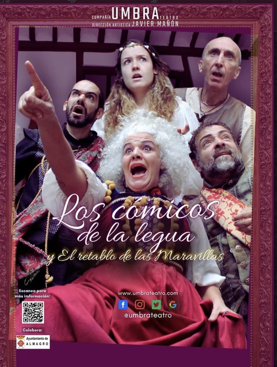 Una obra atemporal en Almagro. Las apariencias, la moral, "los vende humos"...Los cómicos de la legua y el retablo de las maravillas.
#PasionConTinta #Comunicacio #Marketing #Literatura
