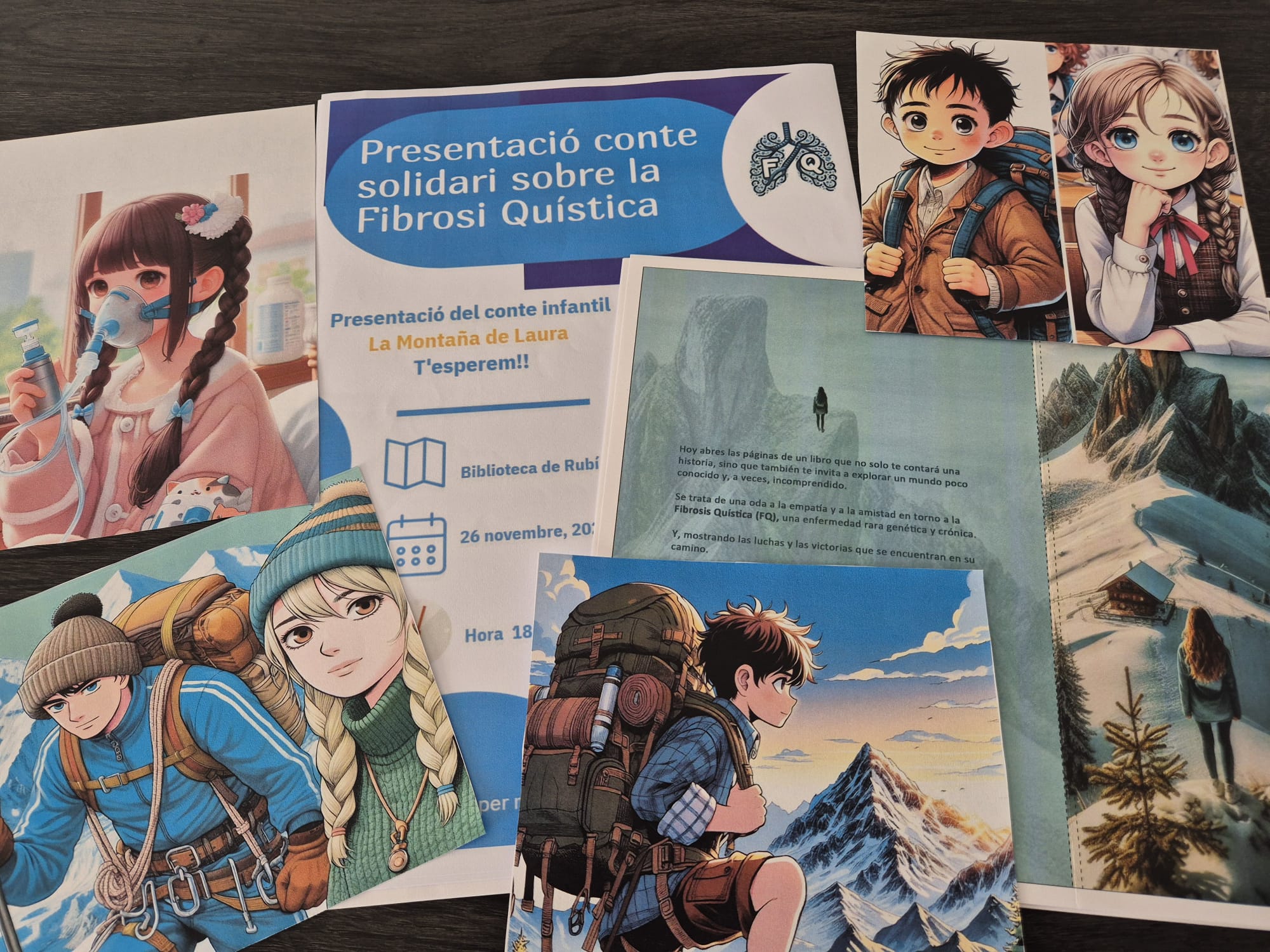 La Montaña de Laura a la Biblioteca de Rubí Rosa López #PasionConTinta Imatges