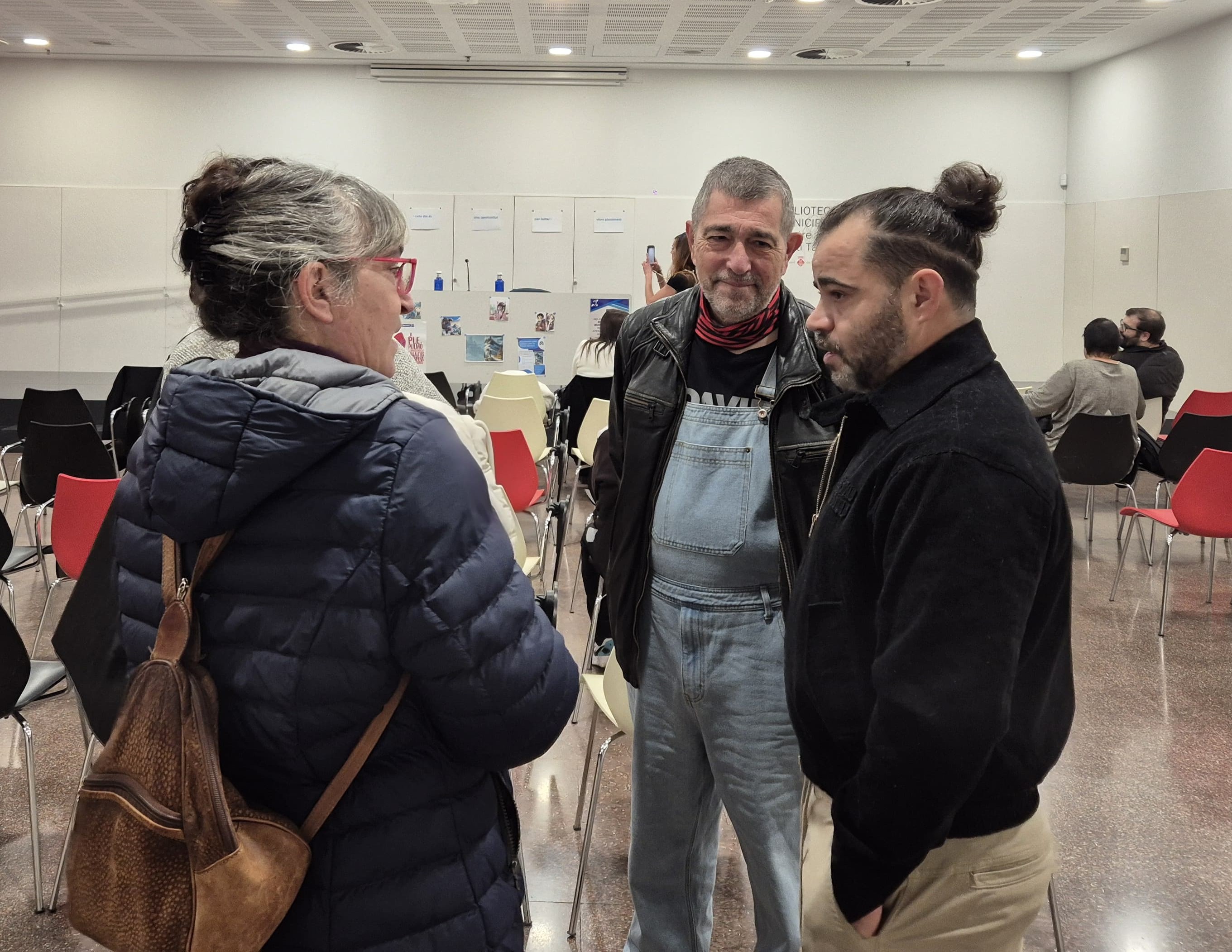 La Montaña de Laura a la Biblioteca de Rubí Rosa López #PasionConTinta Jordi Peiró, Fina i Juan