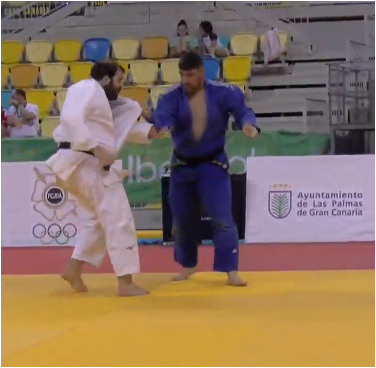 Miquel Luque campeonato de España Judo Veteranos 2024 competint