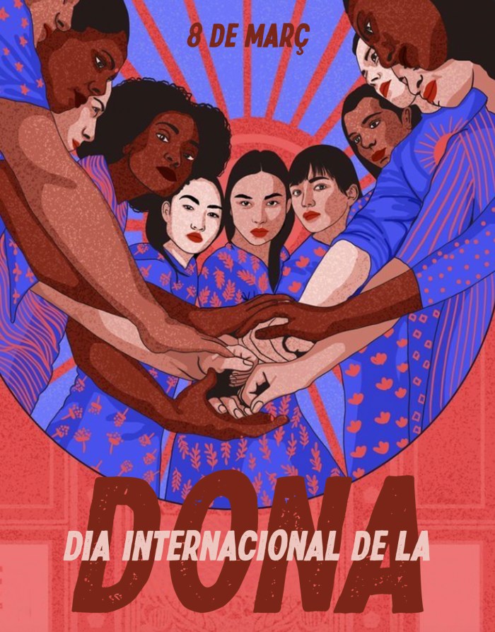 Cartell Dia Internacional de les Dones 2025 #PasionConTinta