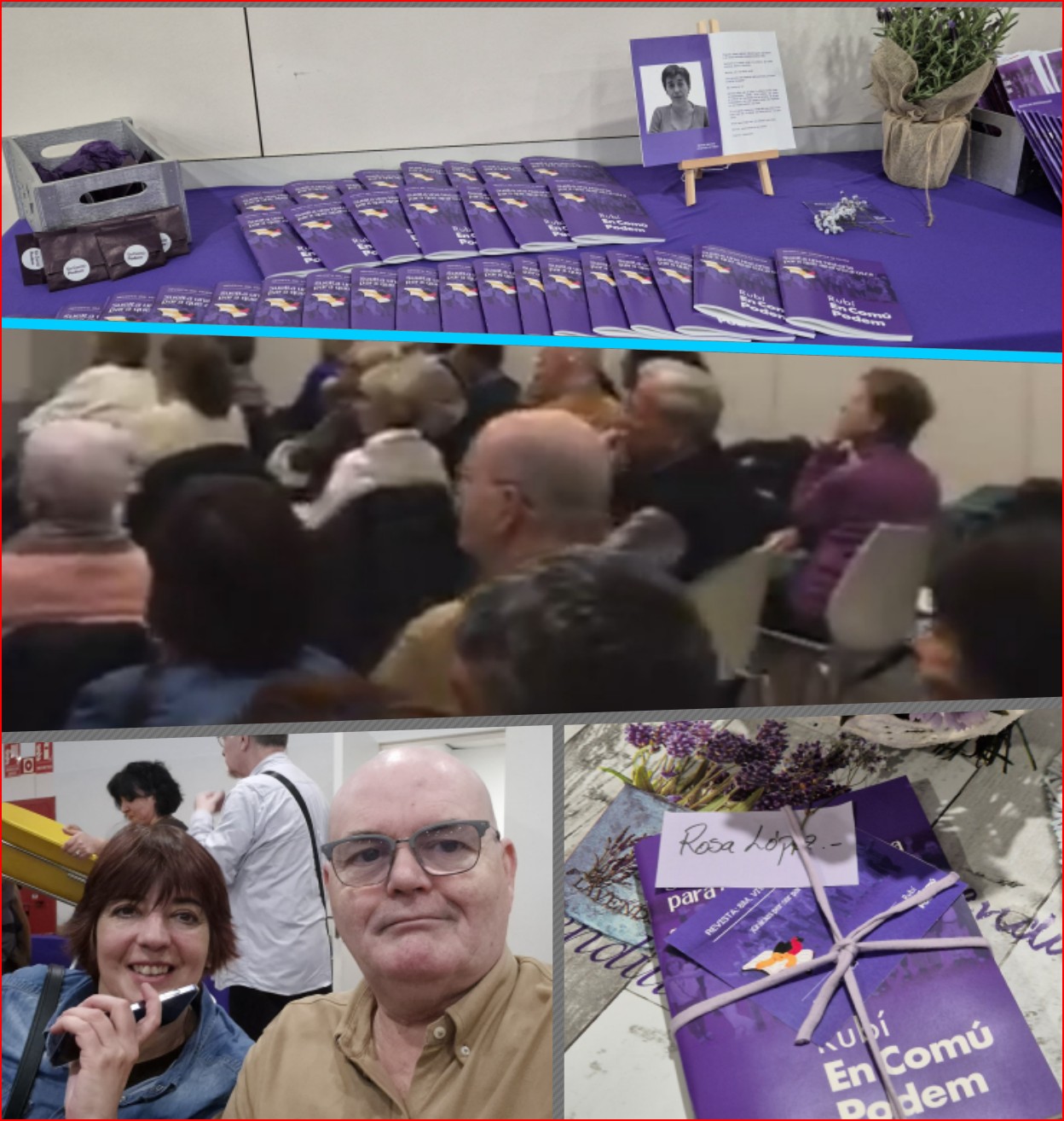 Presentació Revista Vivencias de Mujer ECP #Comunicacio Rosa López #PasionConTinta 2025