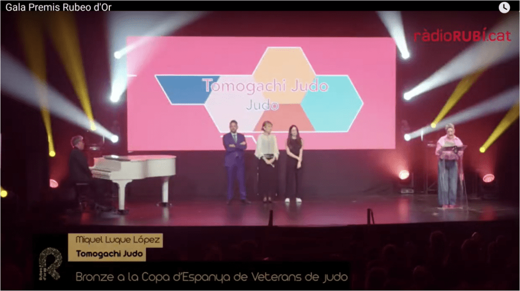 Ràdio Rubí 
Judo: Miquel Luque Rubeo d'Or. Gala dels premis Rubeo d'Or 2025
#Actualitat #Comunicacio Gala Premis Rubi d'Or Nit de l'Esport #RubiEsport #RubiCity   Miquel Luque #Judo #RadioRubi 2025 #PasionConTinta
