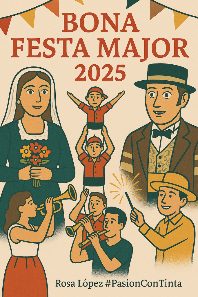 Cartell Festa Major Rubí 2025 #PasionConTinta